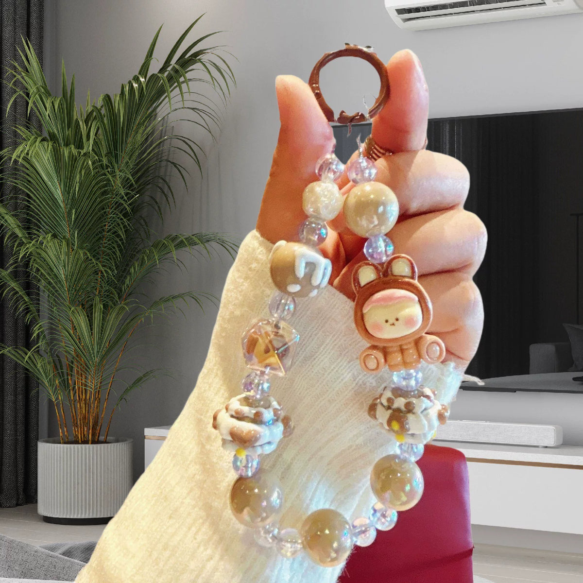 Cartoon Doll Keychain For Mobile Phone Case