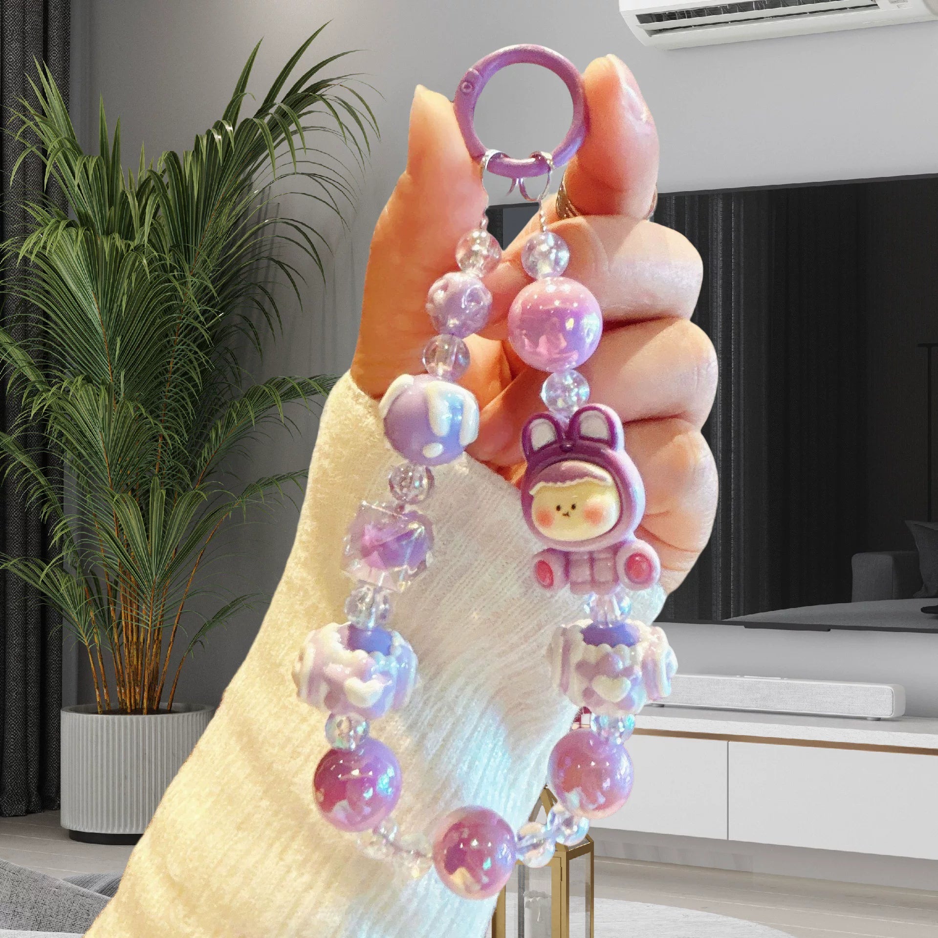 Cartoon Doll Keychain For Mobile Phone Case