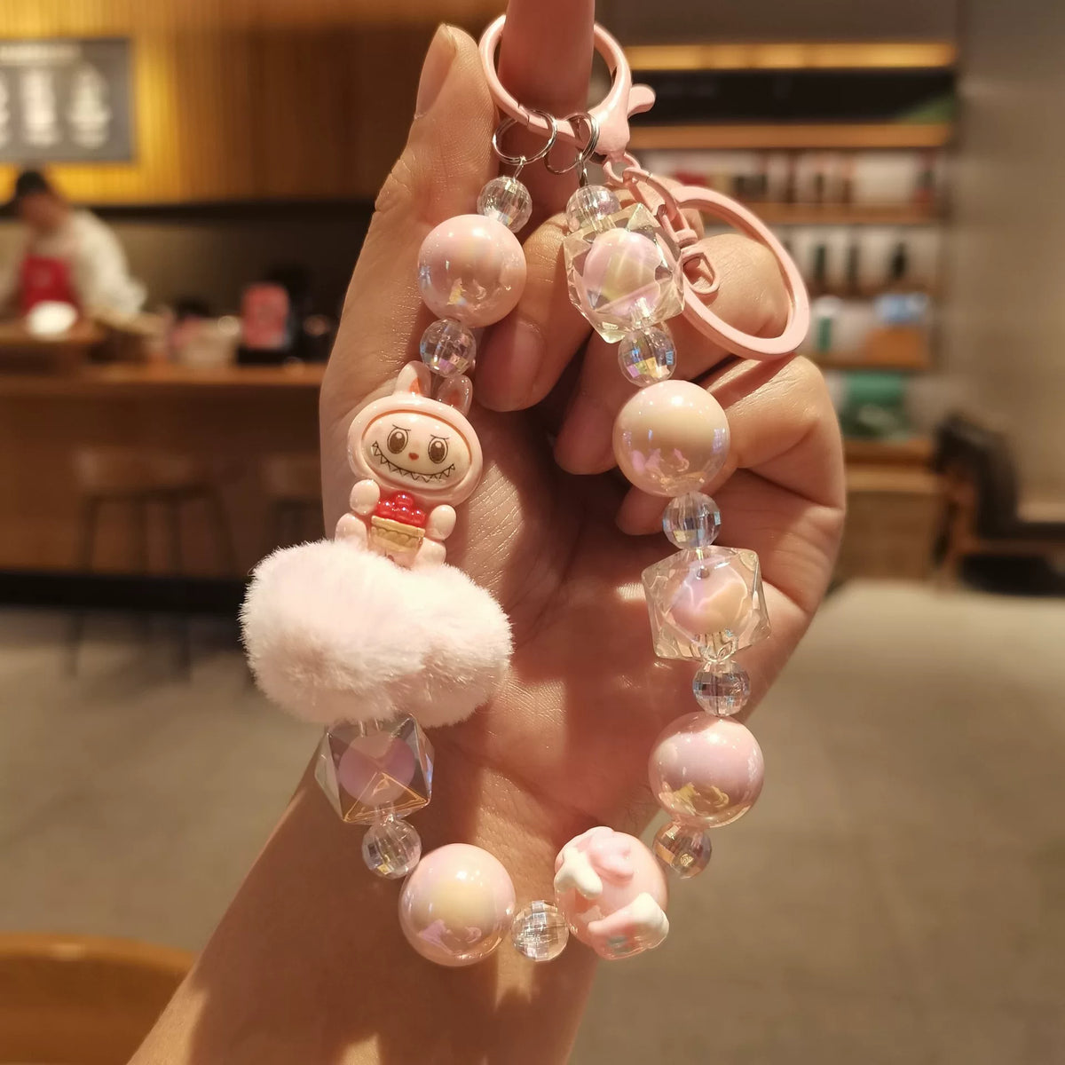 Cartoon Doll Phone Chain Bracelet