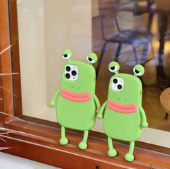 Funny Frog Soft Silicone Phone Case for iphone