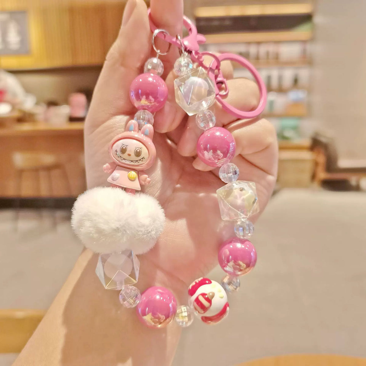 Cartoon Doll Phone Chain Bracelet