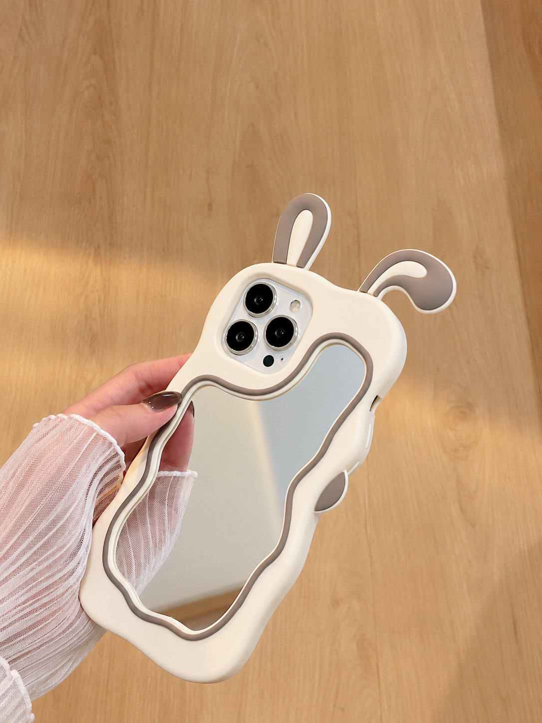 Bunny Ear Mirror Case