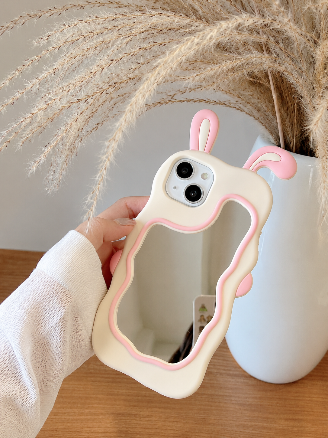 Bunny Ear Mirror Case