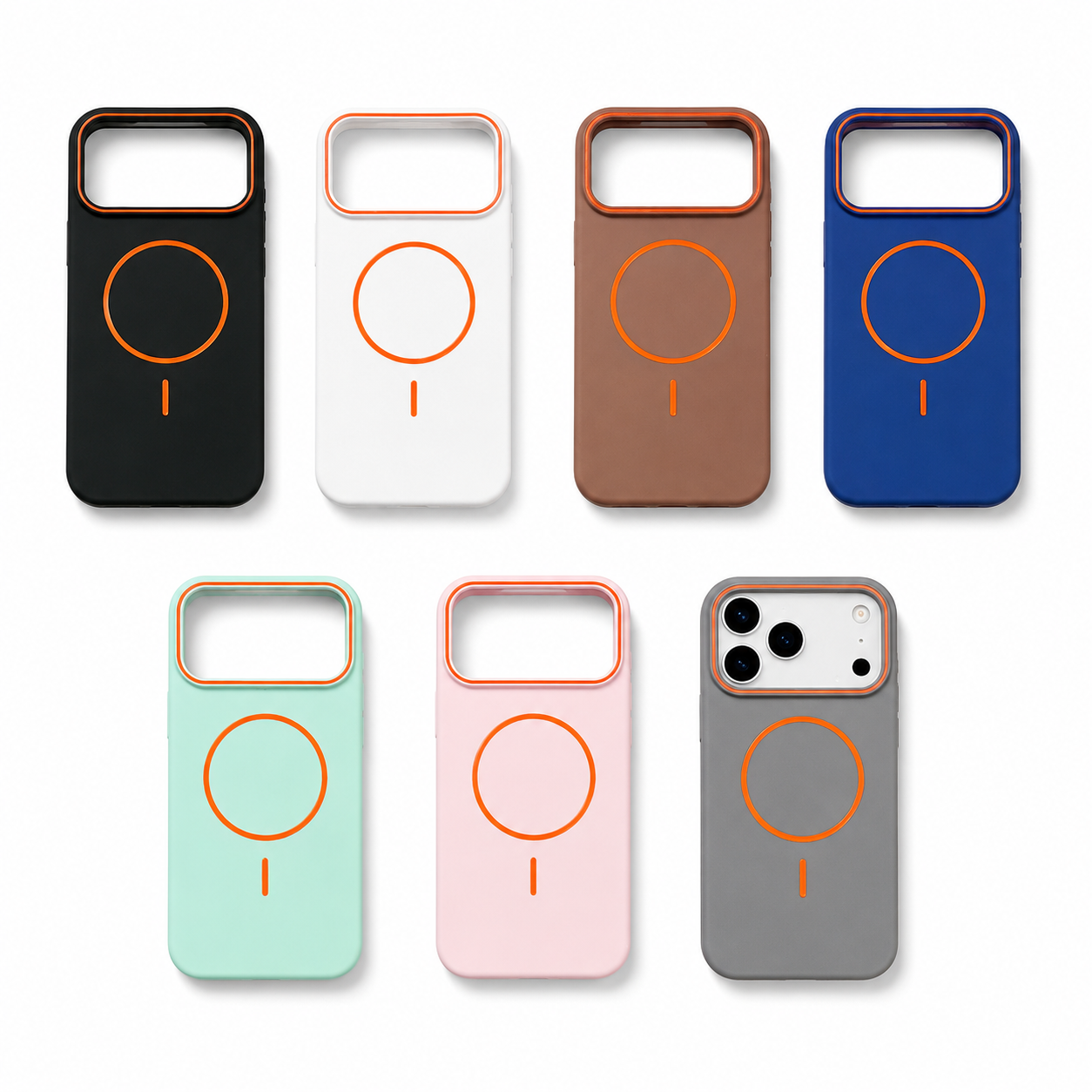 Contrast Frame MagSafe Silicone Case