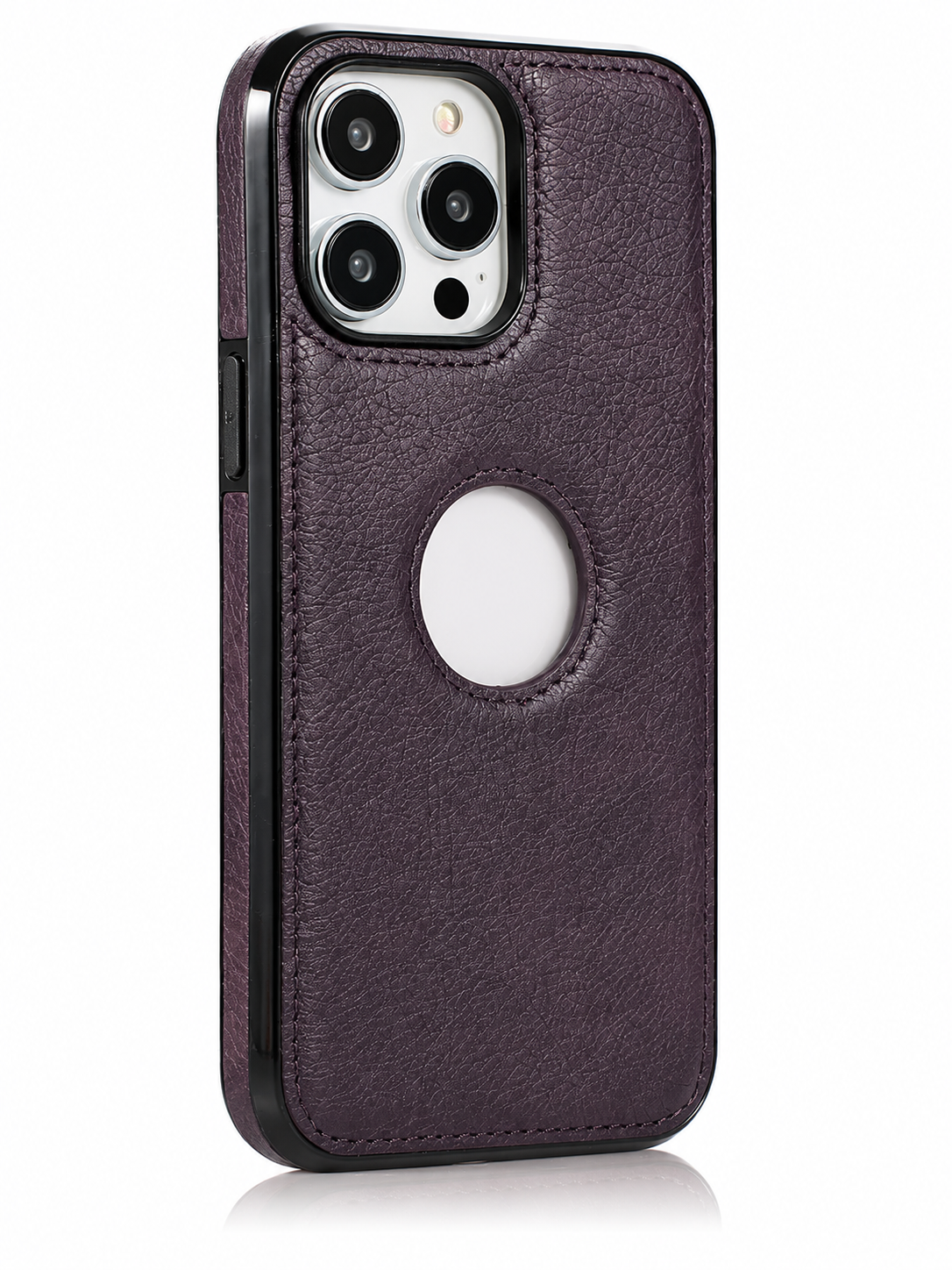 Slim Retro Leather iPhone Case