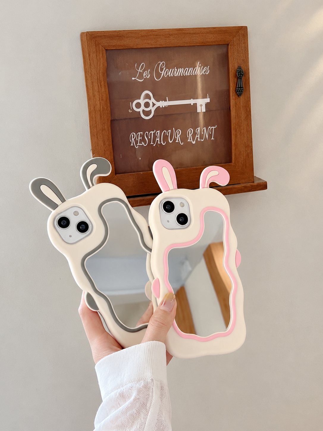 Bunny Ear Mirror Case