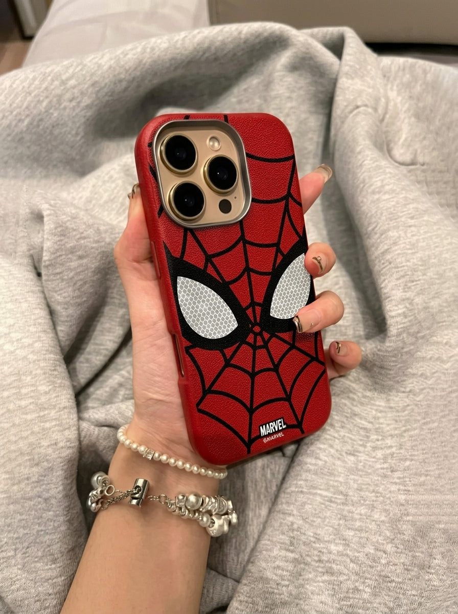 Superhero Spider Web iPhone Case