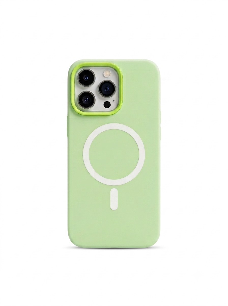 Pastel Dual-Tone MagSafe Silicone Case