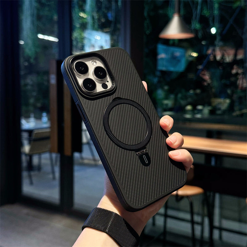 Tactical Carbon Fiber Magnetic Ring Case