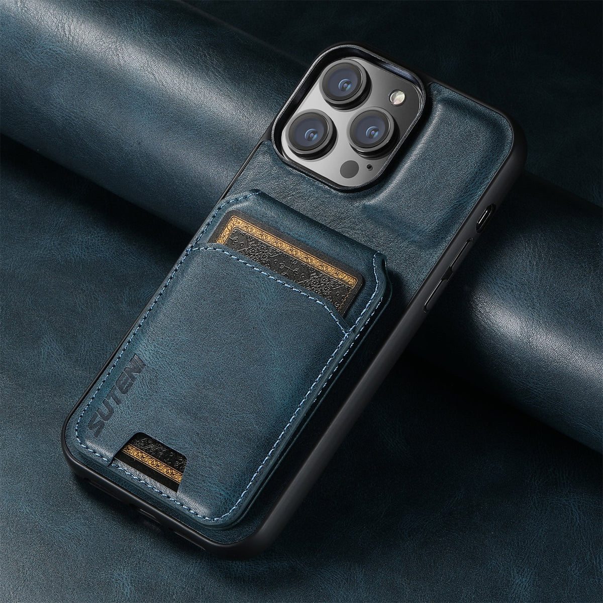 Bifold Leather Wallet Case