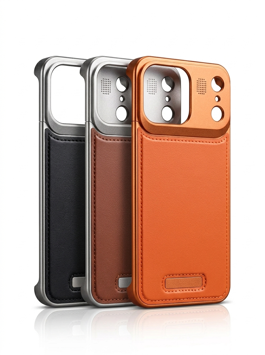 Aluminum Metal Shockproof Magnetic Phone Case for iPhone Series