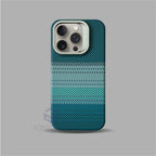 Magnetic Slim Case For Magsafe Stand Alloy Len Luxury Matte Relief Carbon Fibre Pattern PC Cover For iPhone 13 14 15 16 Pro Max