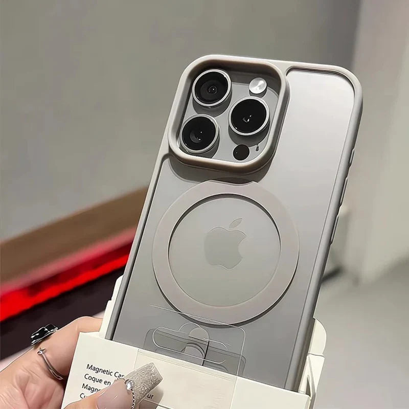 Natural Titanium Magnetic Case