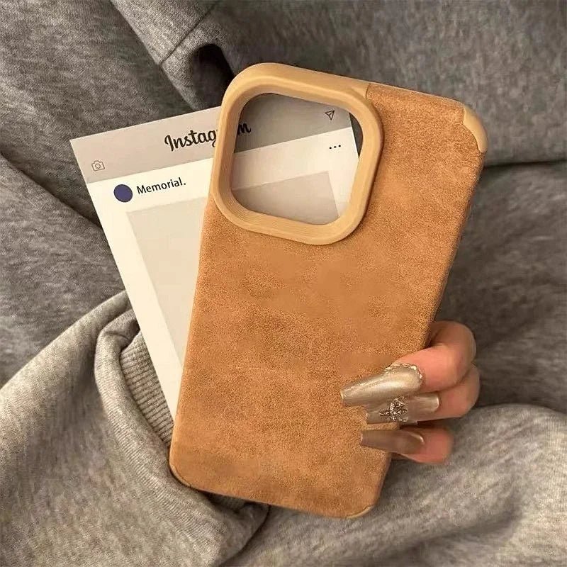 Matte Soft Leather Case