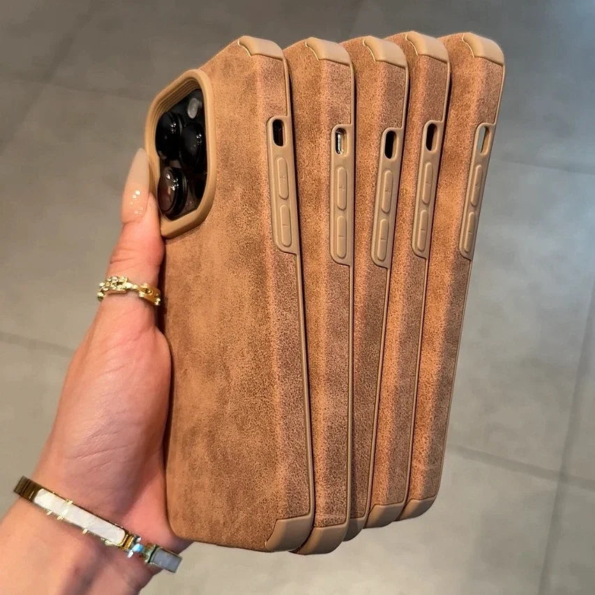 Matte Soft Leather Case