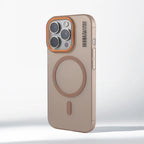 Ultra Thin Matte Translucent Barcode Pattern Hard PC Case for iPhone 17 Pro Max Air 16 15 14 13 12 For MagSafe Magnetic Cover