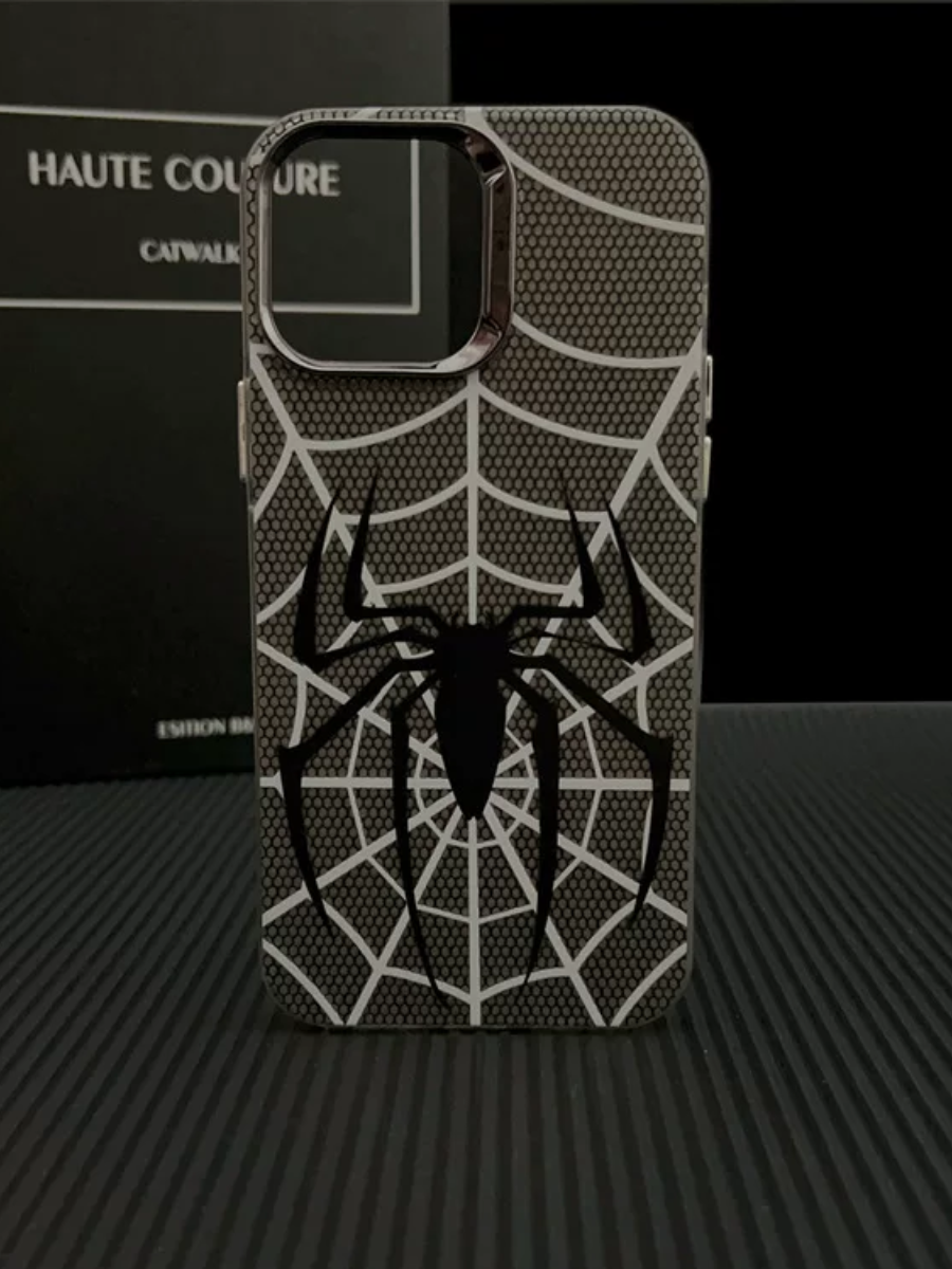 Superhero Spider Graphic Matte Case