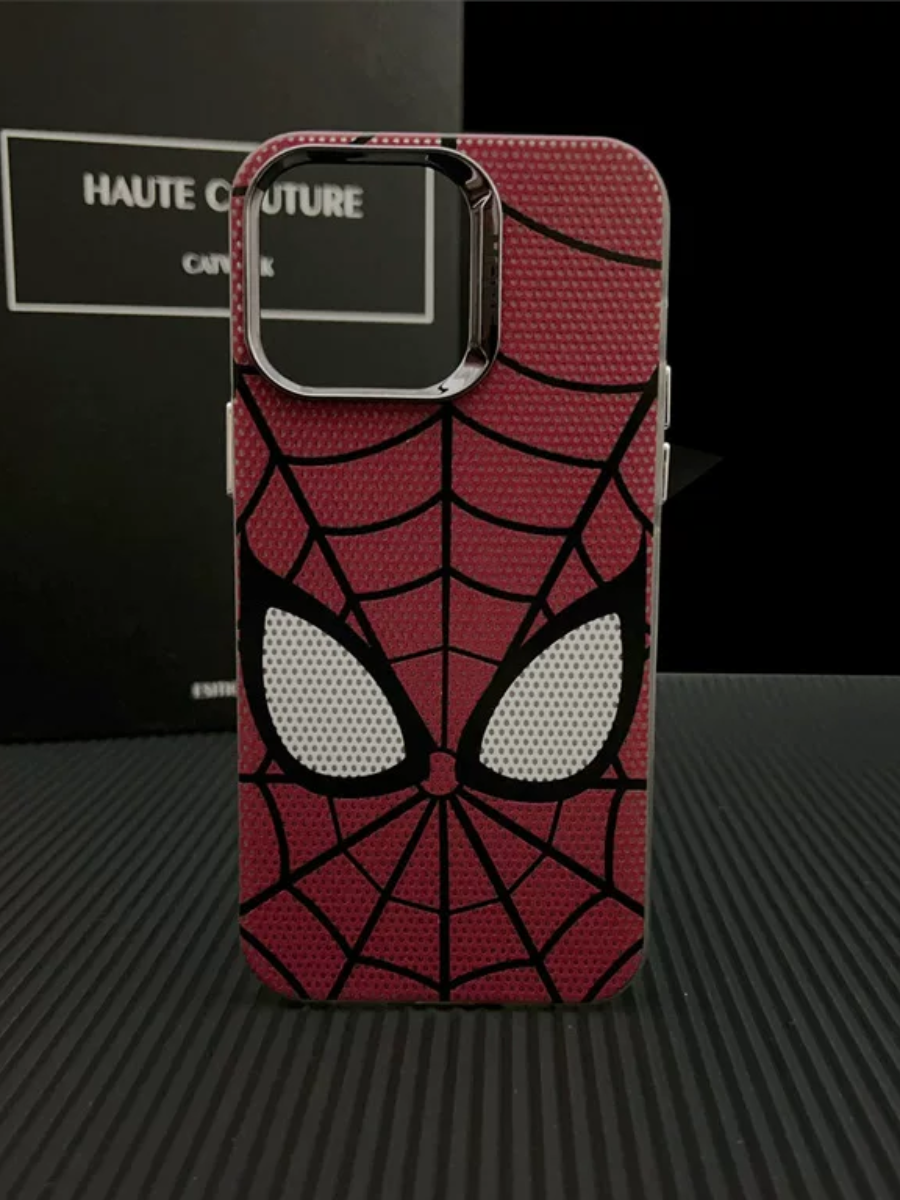 Superhero Spider Graphic Matte Case