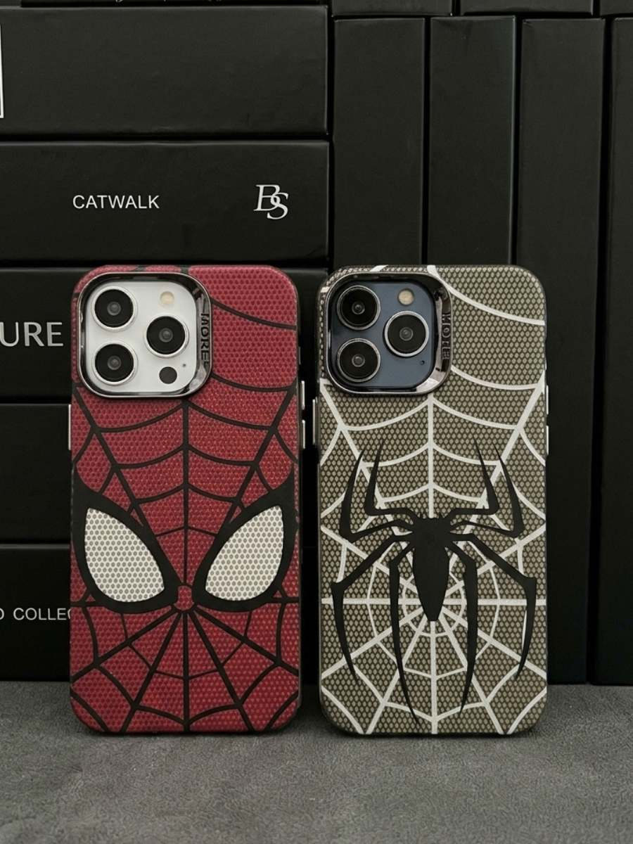 Superhero Spider Graphic Matte Case