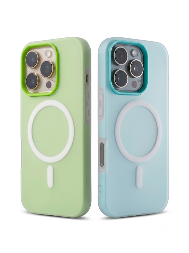 Pastel Dual-Tone MagSafe Silicone Case