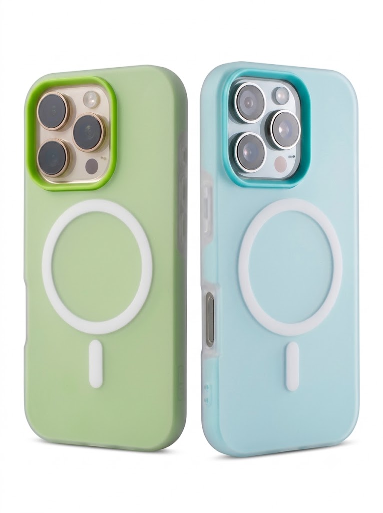 Pastel Dual-Tone MagSafe Silicone Case