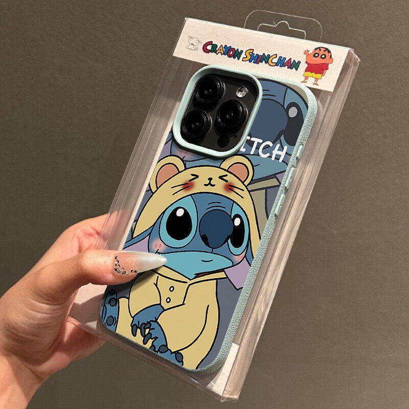 Disney Stitch & Angel Costume Matching Couple Phone Case