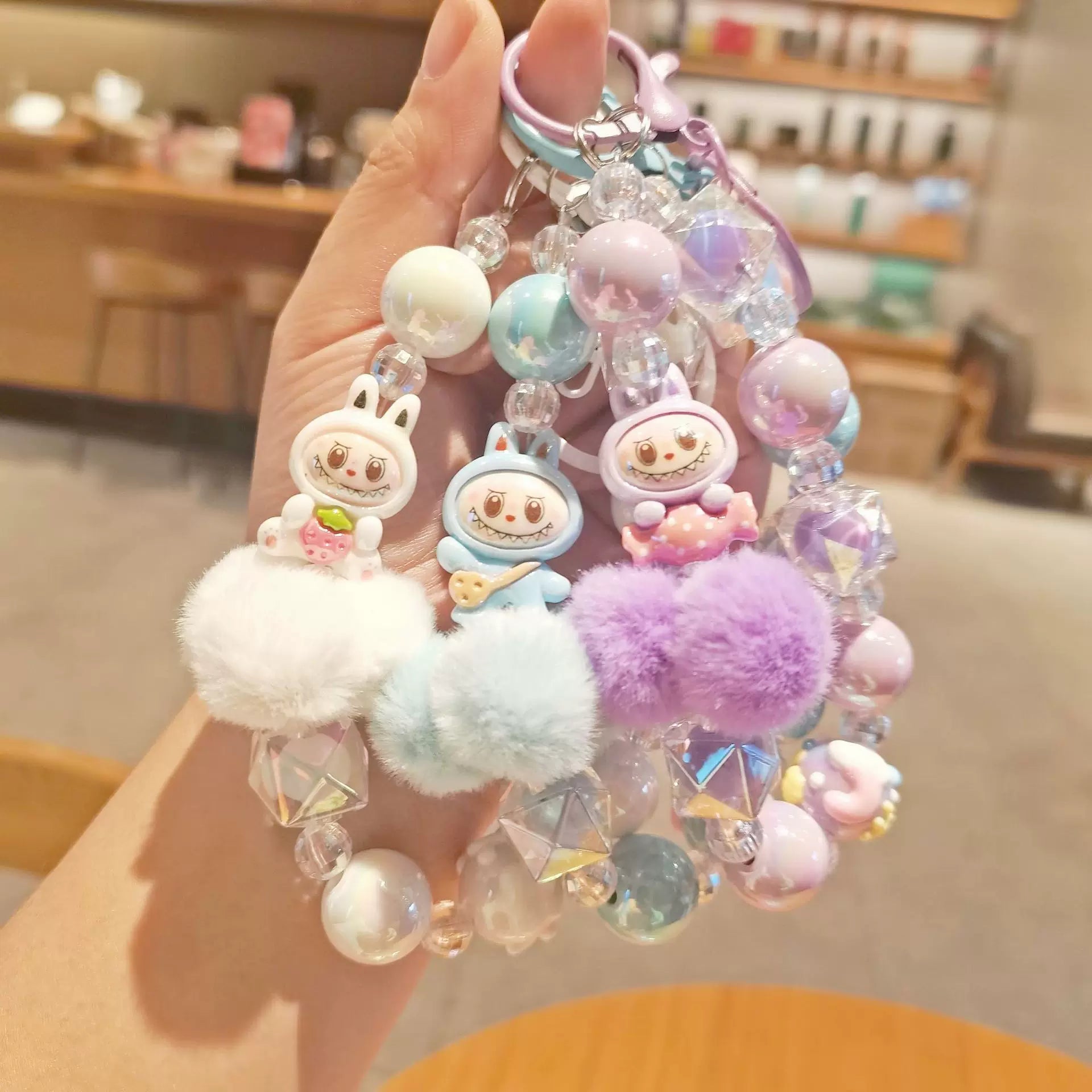 Cartoon Doll Phone Chain Bracelet