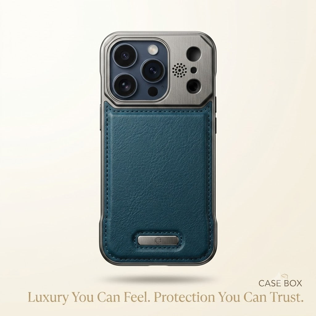 Aluminum Metal Shockproof Magnetic Phone Case for iPhone Series