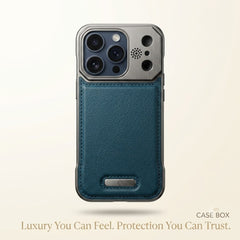 Aluminum Metal Shockproof Magnetic Phone Case for iPhone Series