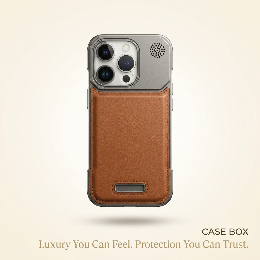 Aluminum Metal Shockproof Magnetic Phone Case for iPhone Series